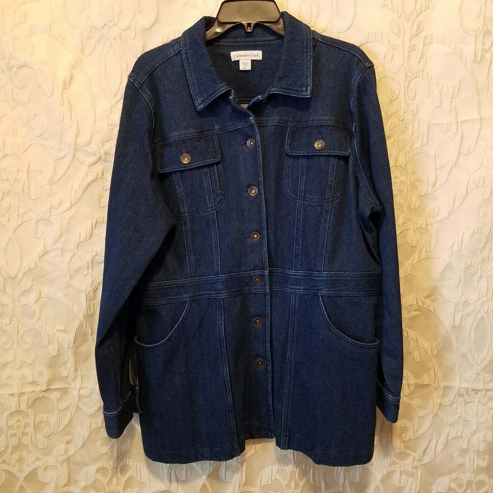 Coldwater Creek Jean Jacket